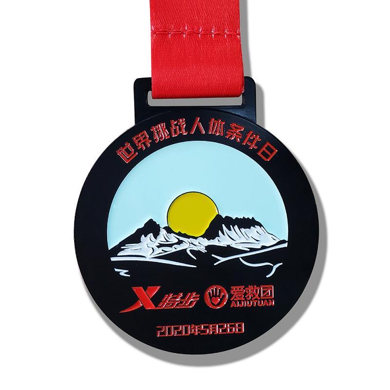 marathon running medals