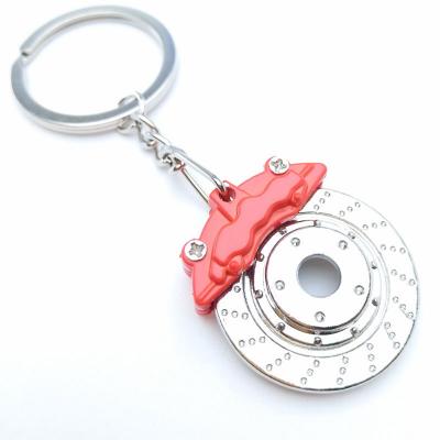 Neue Scheibenbremsscheibe Schlüsselanhänger Metall Kreatives Auto Auto Teil Modell Schlüsselanhänger Für Männer Geschenk