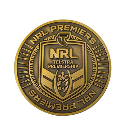 Benutzerdefinierte australische NRL Sport Collection Münzen