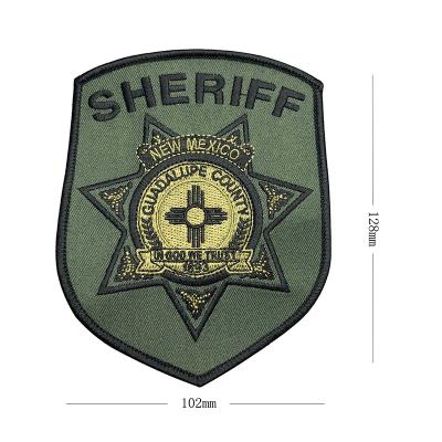 benutzerdefinierte Sheriff-Abteilung Schulterstickerei Patches