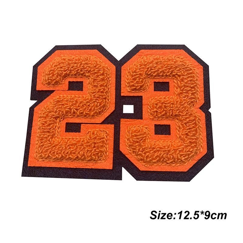 Number 23 Iron On Patch