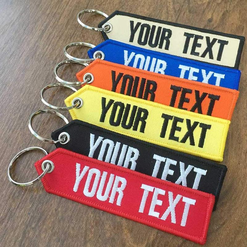 Personalized Embroidery keychain