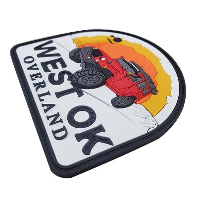 4x4 Overland Overland Jeep 3D-PVC-Moral-Patch
